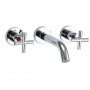 PLNZ Chrome Full Turn Lead Free Bath Tap Set PLNZ Chrome Full Turn Lead Free Bath Tap Set